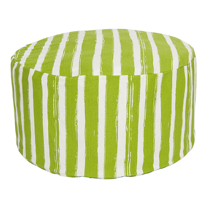 nomad-india-patta-pouf-green