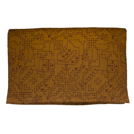 nomad-india-ryka-ochre-black-mattress-cover
